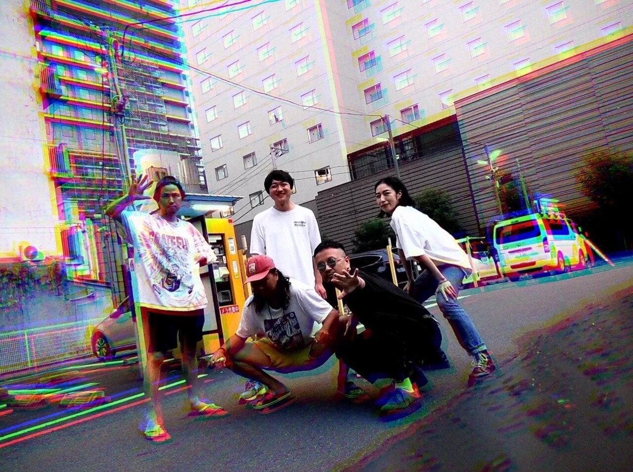 直近のライブ映像も使用、PSYSALIA 人「肉屋」をMV化