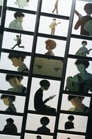 「natori SECRET EXHIBITION」の様子。