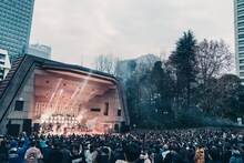 「INUWASI 4th Anniversary Live〝 狗野音 〟」の様子。（撮影：真島洸）