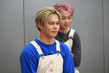 手前からカイ、シューヤ。