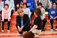 飯島颯（SUPER★DRAGON）の胸キュンチャレンジの様子。