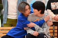 田中洸希（SUPER★DRAGON）と小泉光咲（原因は自分にある。）。