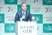 サントリー執行役員RTD・リキュールスピリッツ事業部長の塚原大輔氏。