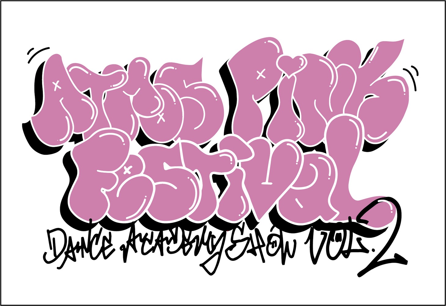 「ATMOS PINK DANCE ACADEMY SHOW Vol.2」ロゴ