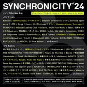 「SYNCHRONICITY'24」にイースタン、かまって、リーガルリリー、a子ら14組追加