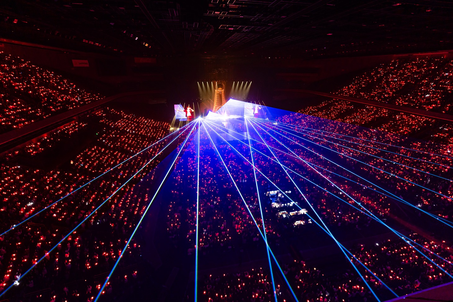 「2024 ATEEZ WORLD TOUR [TOWARDS THE LIGHT : WILL TO POWER] IN JAPAN」の様子。（撮影：宮田浩史）(c)KQ Entertainment