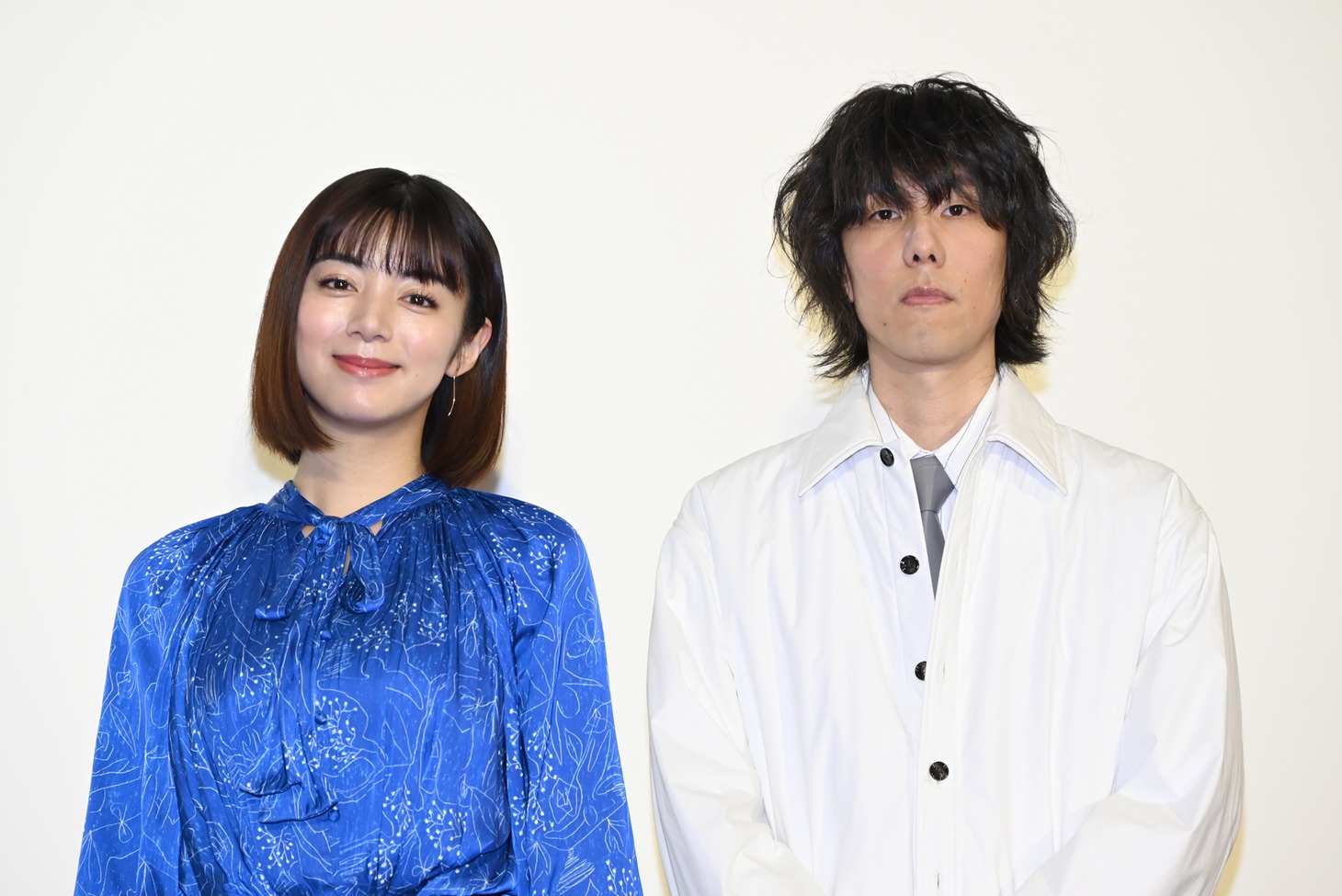 左から池田エライザ、野田洋次郎（RADWIMPS）。