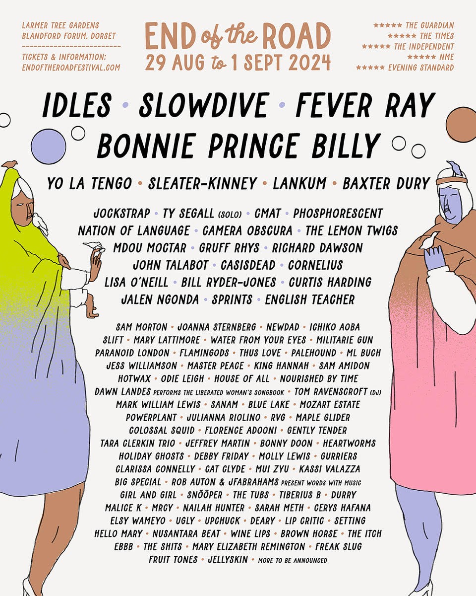 「End Of The Road Festival」フライヤー