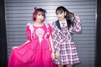 大森靖子と道重さゆみ。（Photo by Masayo）