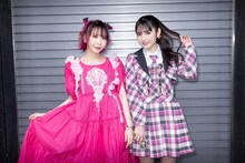 大森靖子と道重さゆみ。（Photo by Masayo）