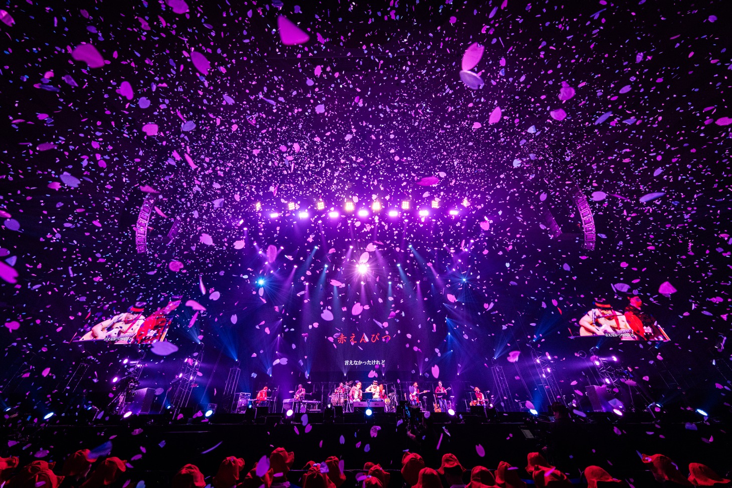 「赤えんぴつ in 武道館」2月10日公演より。（Photo by RyuyaAmao）