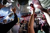 「～Welcome to Rock'n'Roll～ EIKICHI YAZAWA 150times in Budokan」より。（Photo by HIRO KIMURA）
