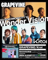 「SYNCHRONICITY'24 Wonder Vision supported by ライブナタリー」ビジュアル