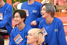 池田彪馬と田中洸希（SUPER★DRAGON）。