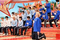 順位発表の様子。