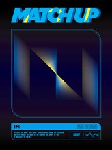 INI「MATCH UP」ブルーバージョン (c)LAPONE Entertainment