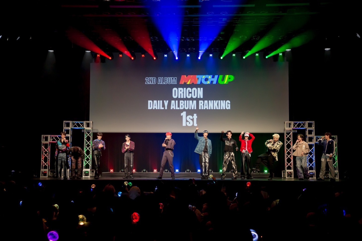 「INI 2ND ALBUM "MATCH UP" PREMIUM EVENT」の様子。 (c)LAPONE Entertainment