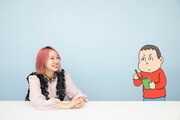メジャーデビューする秘訣を質問するキニナル君。