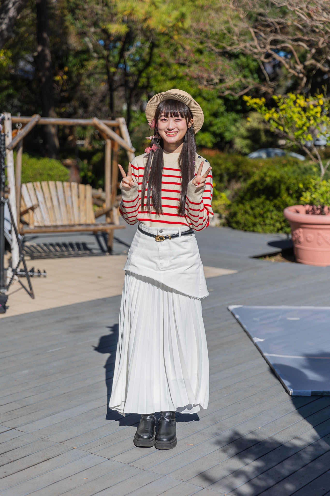 いぎなり東北産「沼れ！マイラバー」ミュージックビデオのメイキング写真。