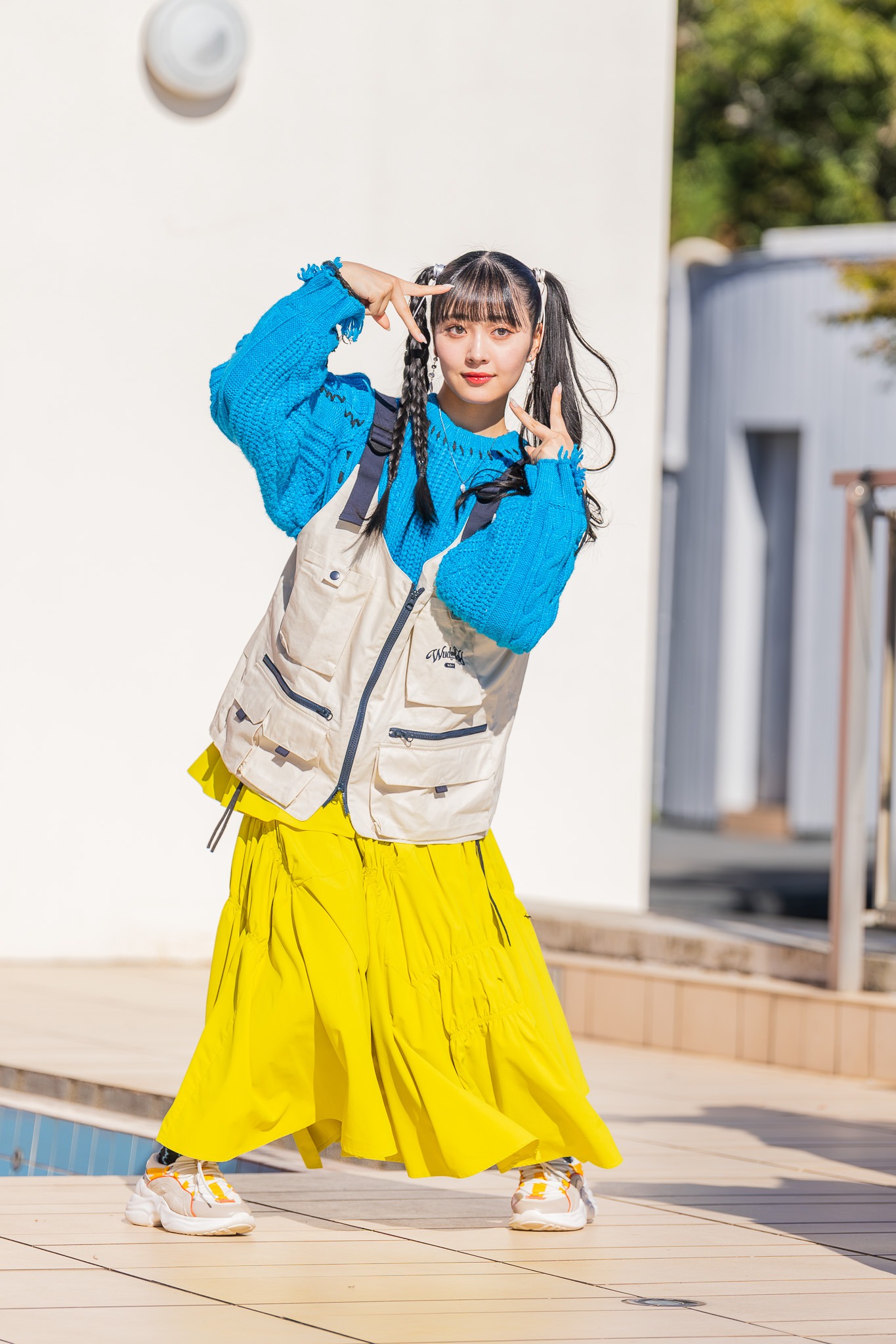 いぎなり東北産「沼れ！マイラバー」ミュージックビデオのメイキング写真。
