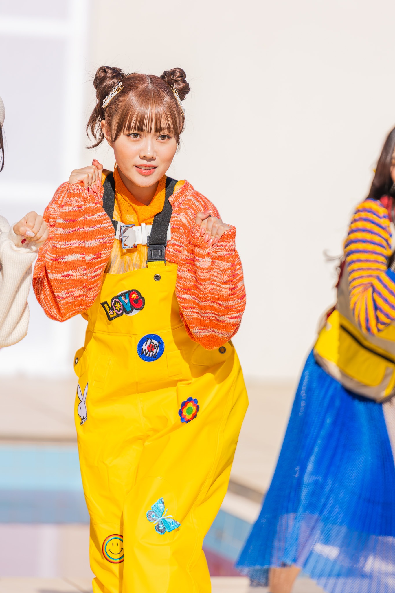 いぎなり東北産「沼れ！マイラバー」ミュージックビデオのメイキング写真。