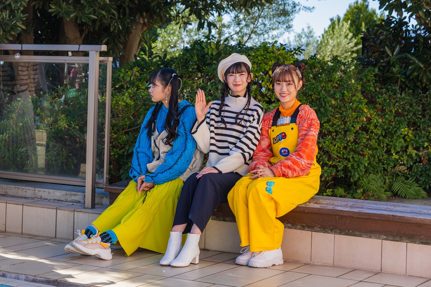 いぎなり東北産「沼れ！マイラバー」ミュージックビデオのメイキング写真。