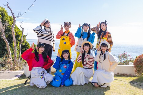 いぎなり東北産「沼れ!マイラバー」ミュージックビデオのメイキング写真。