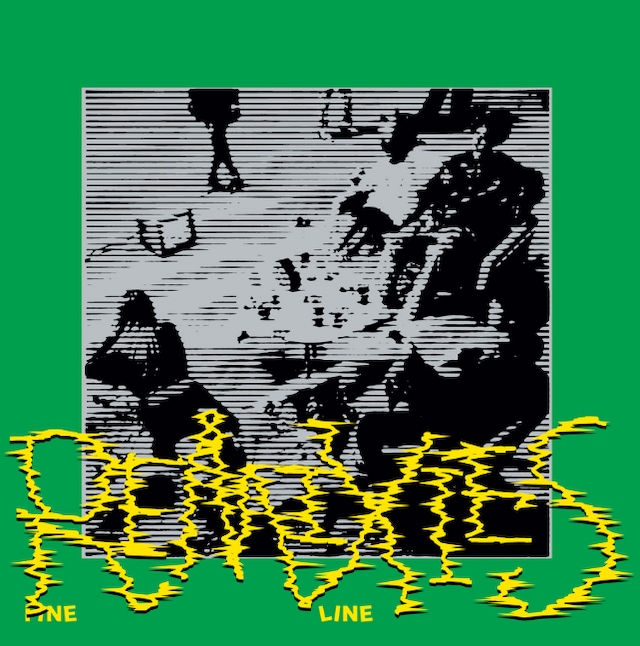 パソコン音楽クラブ「FINE LINE REMIXES」アナログ盤ジャケット