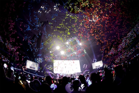 いれいす初の日本武道館ライブ「Irregular Dice」の様子。（撮影：北島）