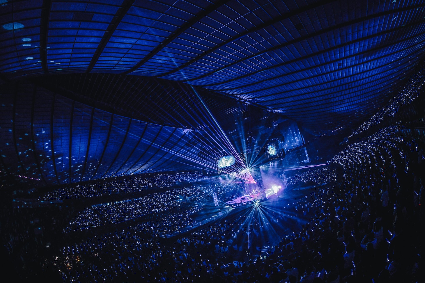 「ARENA TOUR 2024 UNDERGROUND」2月10日の国立代々木競技場第一体育館公演の様子。