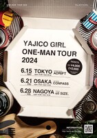 「YAJICO GIRL ONE-MAN TOUR 2024」フライヤー