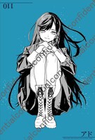 Amazonの電子版特典、カドカワストアおよびダ・ヴィンチストアの特典に使用されているイラスト。