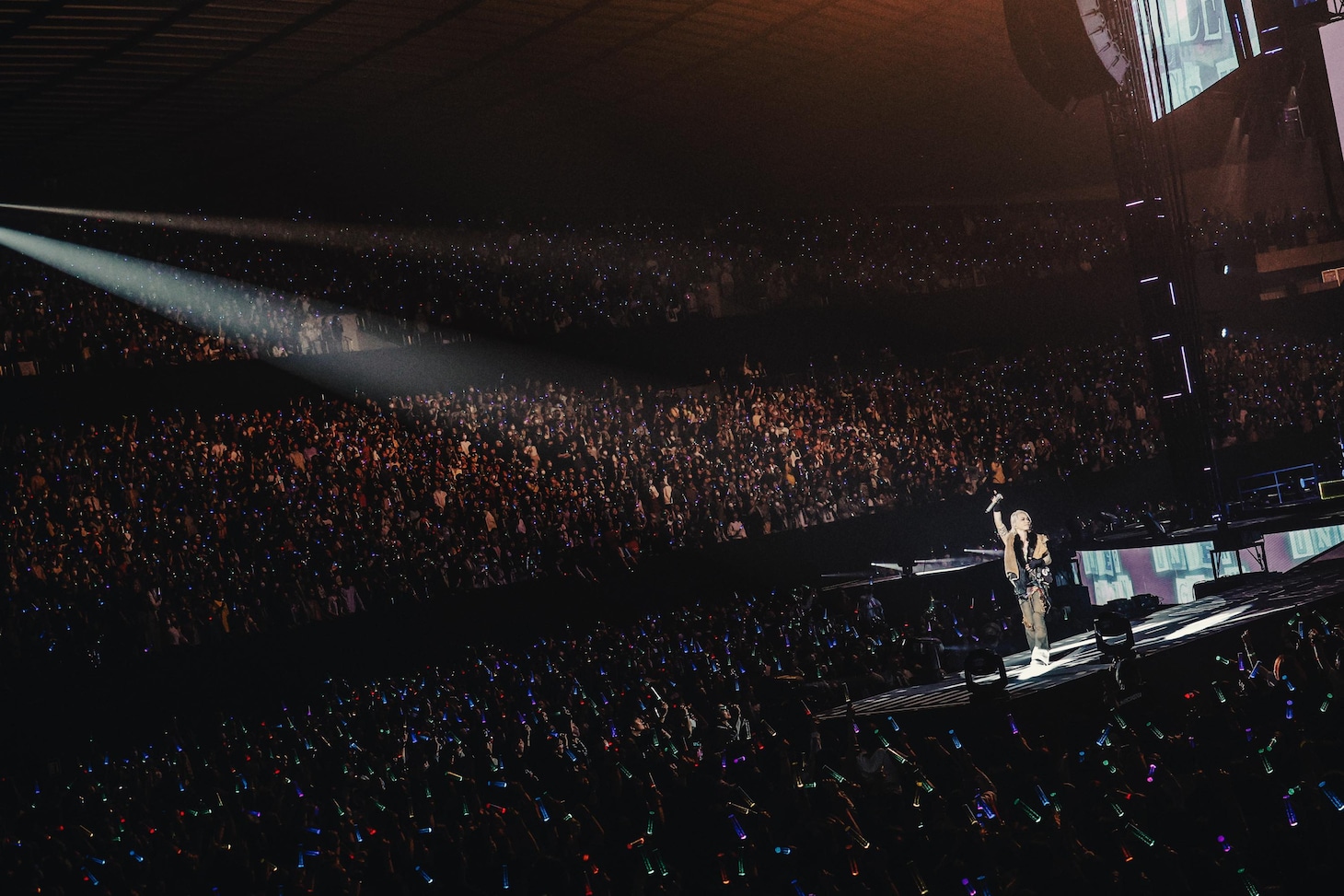 「ARENA TOUR 2024 UNDERGROUND」2月10日の国立代々木競技場第一体育館公演の様子。