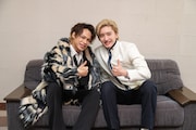 上田竜也と道枝駿佑。(c)テレビ朝日