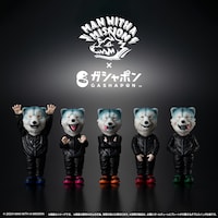 MAN WITH A MISSION×ガシャポンのスイングフィギュア。