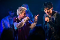 tmrw（左）とryuya（右）。