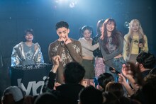 「lyrical school oneman live 2024 "1st Anniversary"」の様子。