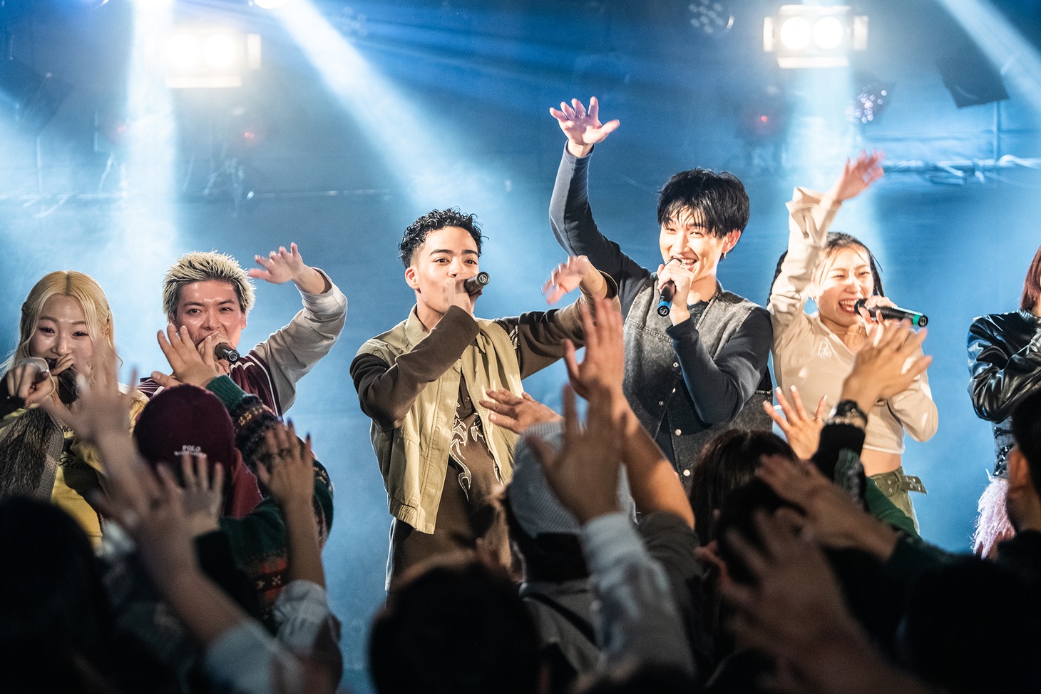 「lyrical school oneman live 2024 "1st Anniversary"」の様子。