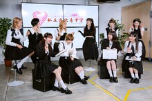 スペースシャワーTV「私立恵比寿中学『indigo hour』発売記念スペシャル」より。（撮影：曽我美芽）