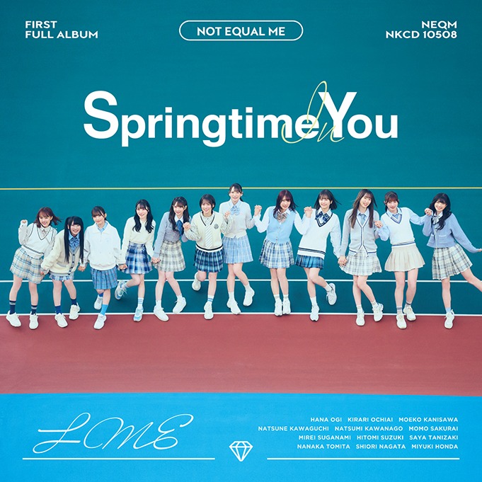 ≠ME「Springtime In You」ノイミー盤ジャケット (c)YOANI/KING RECORDS