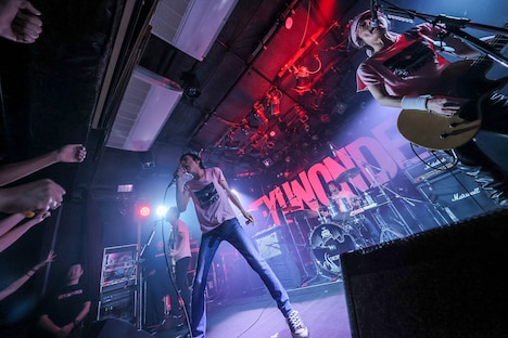 「ザ・クロマニヨンズ ツアー HEY! WONDER 2024」初日公演の様子。(撮影:柴田恵理)