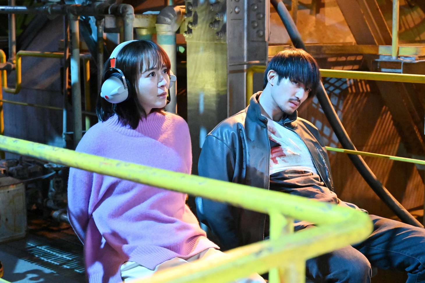 ドラマ「新空港占拠」第6話より。（c)日本テレビ