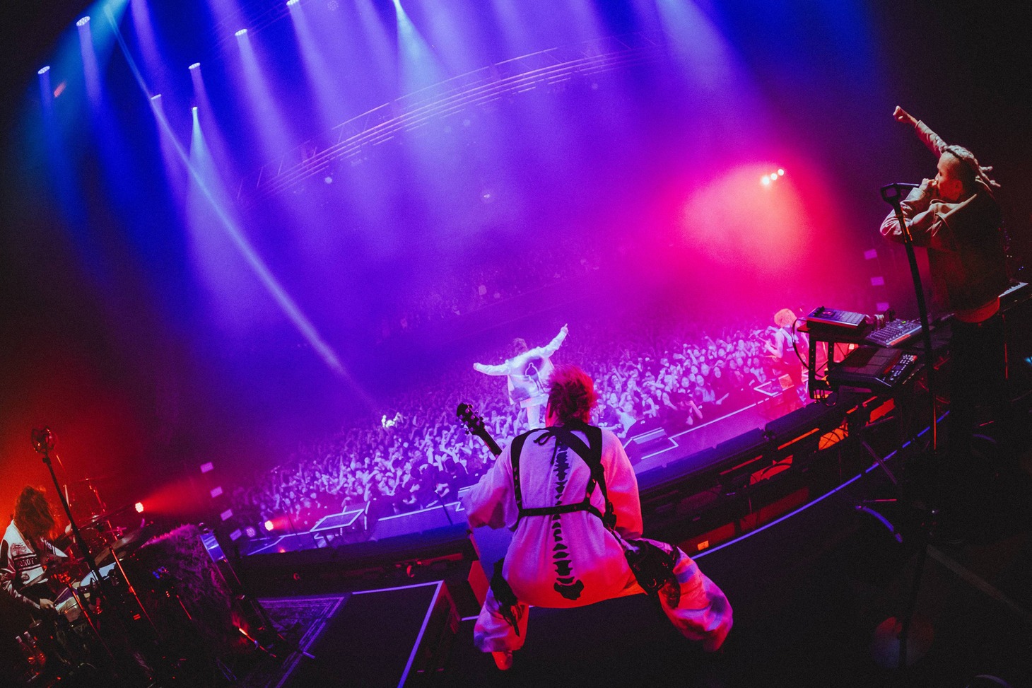 Crossfaith「Crossfaith Japan Tour 2024 - Departure -」東京・Zepp Haneda（TOKYO）の様子。（写真：Daiki Miura）