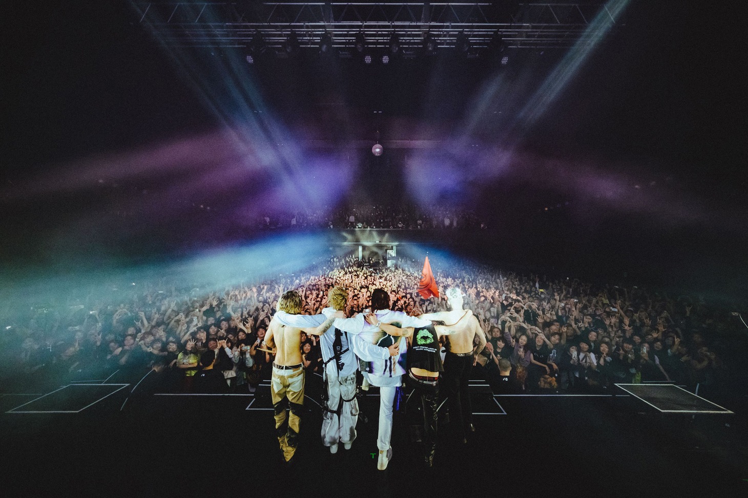 Crossfaith「Crossfaith Japan Tour 2024 - Departure -」東京・Zepp Haneda（TOKYO）の様子。（写真：Daiki Miura）