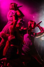 東京女子流（撮影：音楽ナタリー編集部）