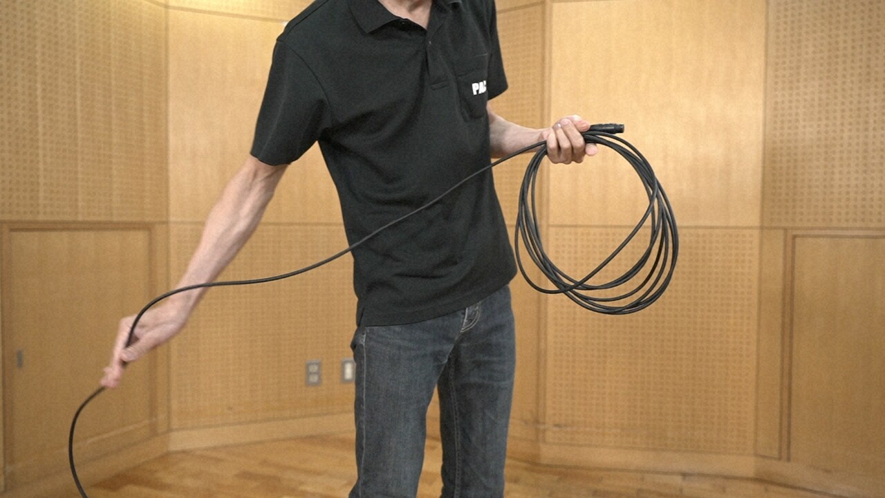 「マイクケーブル8の字巻きグランプリ」決戦の模様をNHKでオンエア