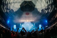 RHYMESTERの日本武道館公演の様子。