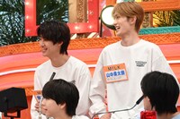 曽野舜太と山中柔太朗（M!LK）。