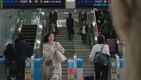 JR東海 新テレビCM「いこう。待ってる人がいる。」編より。