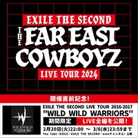 「EXILE THE SECOND LIVE TOUR 2016-2017 "WILD WILD WARRIORS"」期間限定公開ビジュアル
